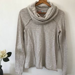 Free People Beach Cowl Neck Sweater